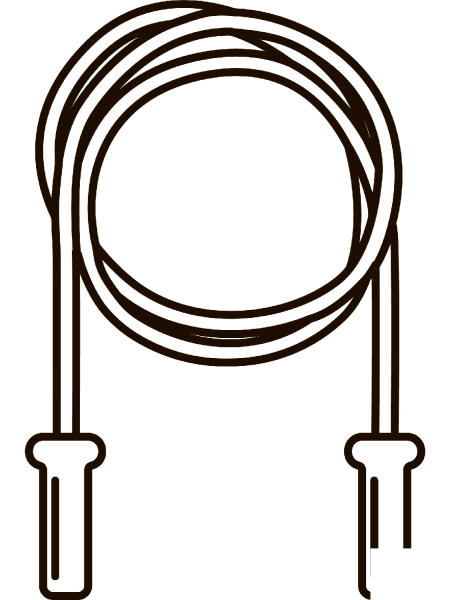 Jump Rope coloring page image