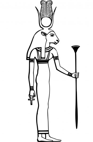Khnum coloring page image