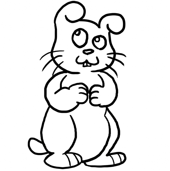 Kitty Cat  coloring page image