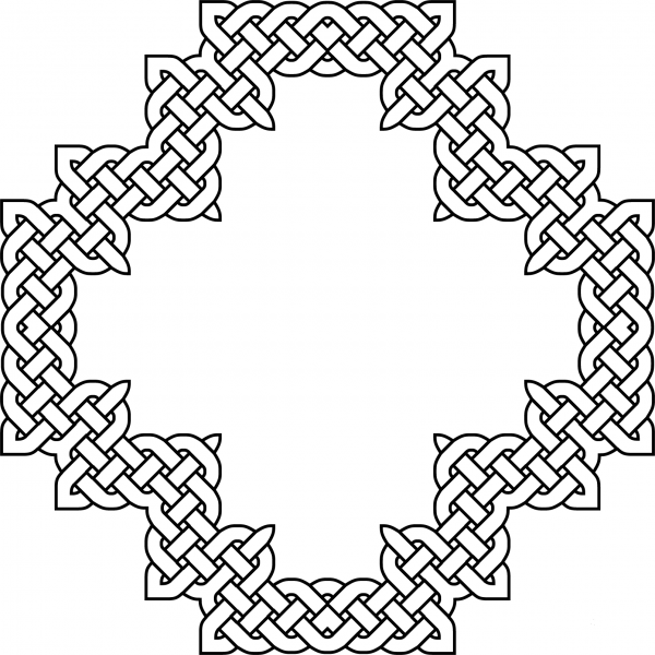 Knotworks coloring page image