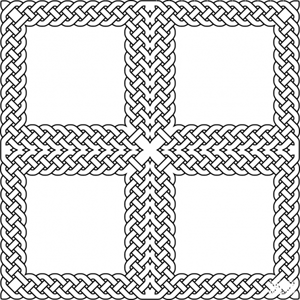 Knotworks coloring page image