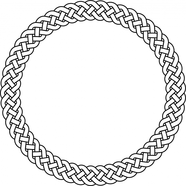 Knotworks coloring page image