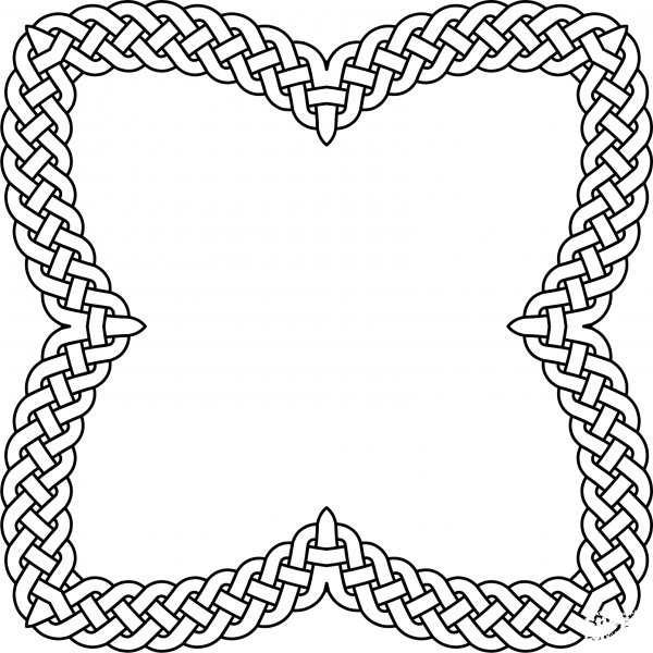 Knotworks coloring page image