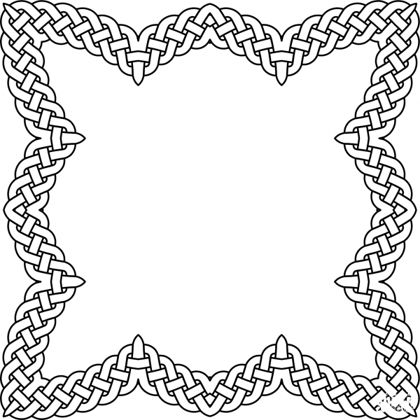 Knotworks coloring page image
