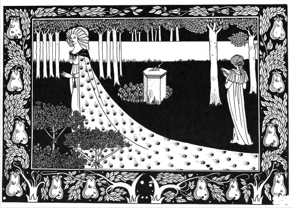 La Beale Isoud at Joyous Gard coloring page image