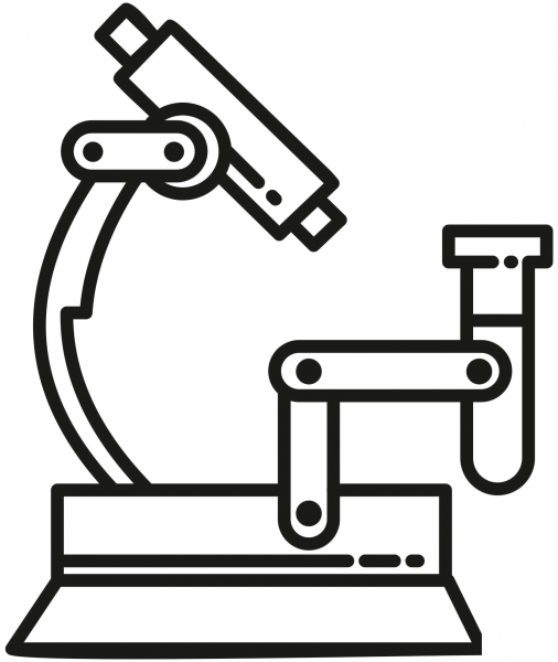 Laboratory coloring page image