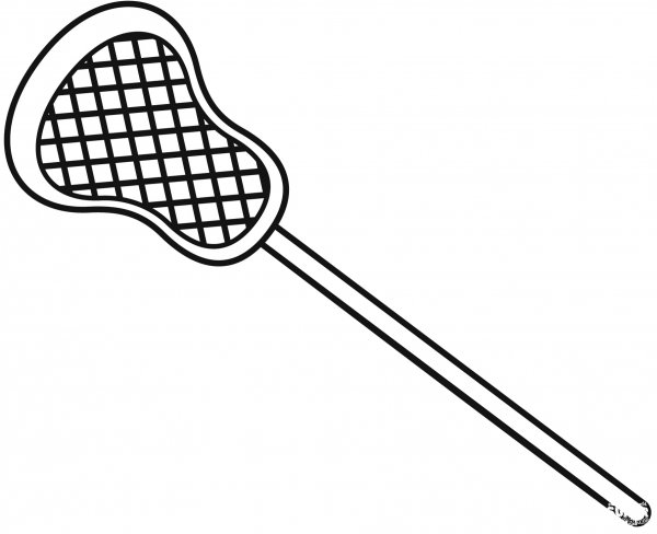 Lacrosse Rocket coloring page image