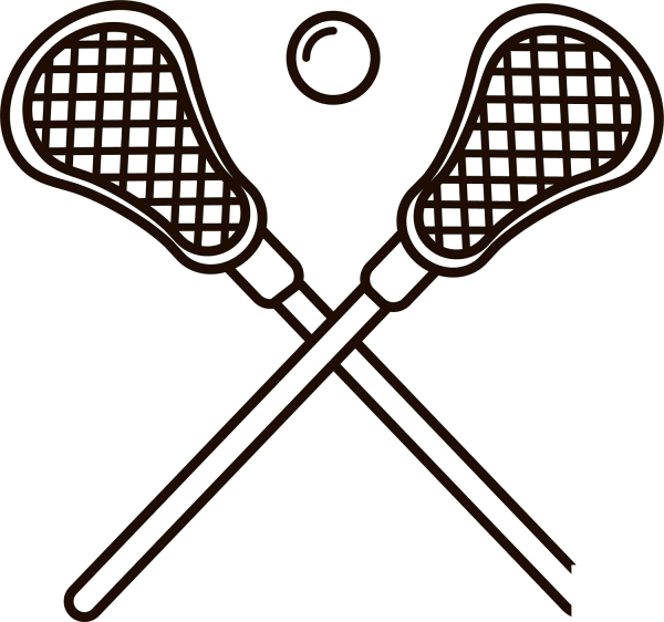 Lacrosse Stick coloring page image