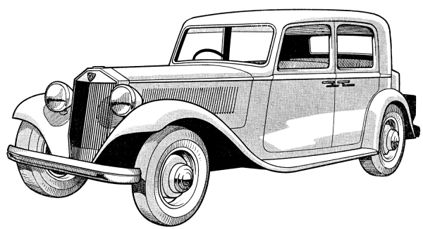 Lancia Belna coloring page image