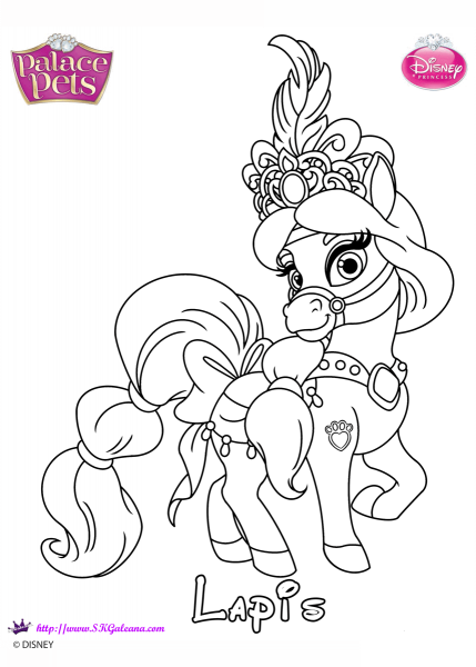 Lapis Princess coloring page image