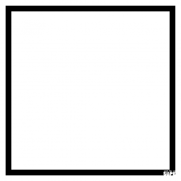 Large Square Emoji coloring page image