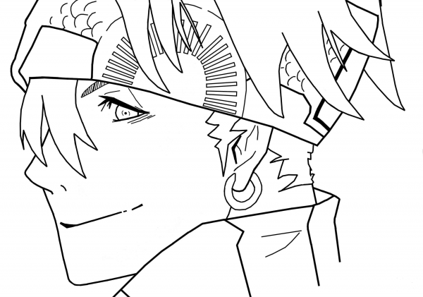 Lavi coloring page image