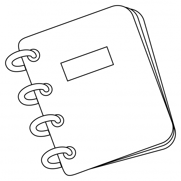 Ledger coloring page image
