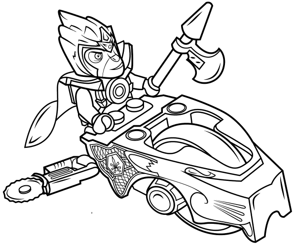 Lego Chima Speedorz coloring page image