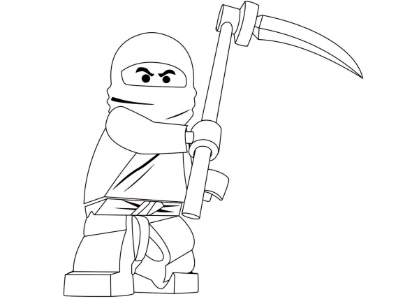 Lego Ninjago Cole coloring page image