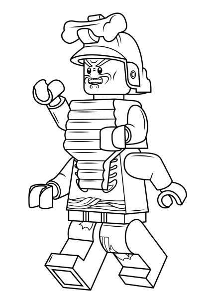 Lego Ninjago Lord Garmadon coloring page image