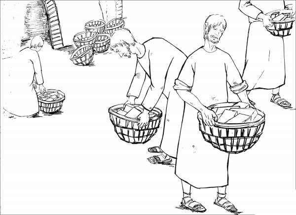 Let’s Make Bricks and Bake Them Thoroughly coloring page image