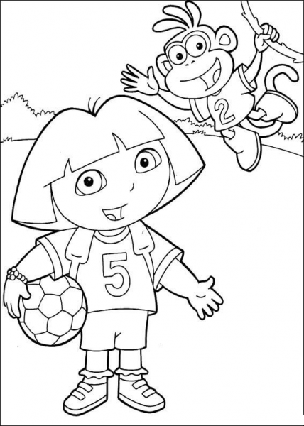 Lets Play  coloring page image