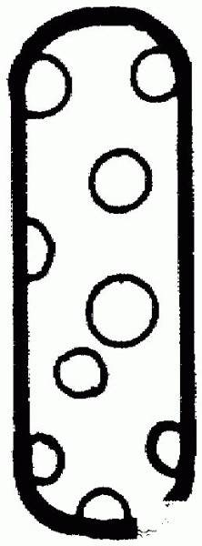 Letter I with Polka Dot coloring page image