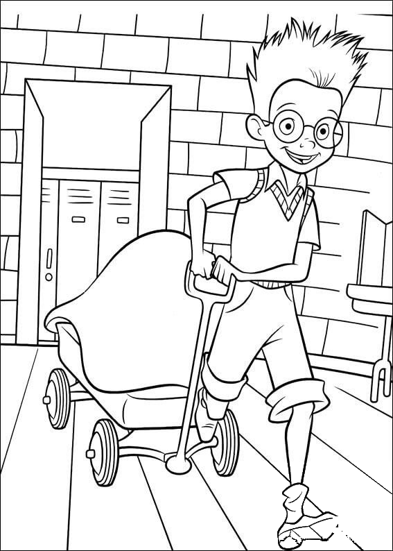 Lewis coloring page - ColouringPages