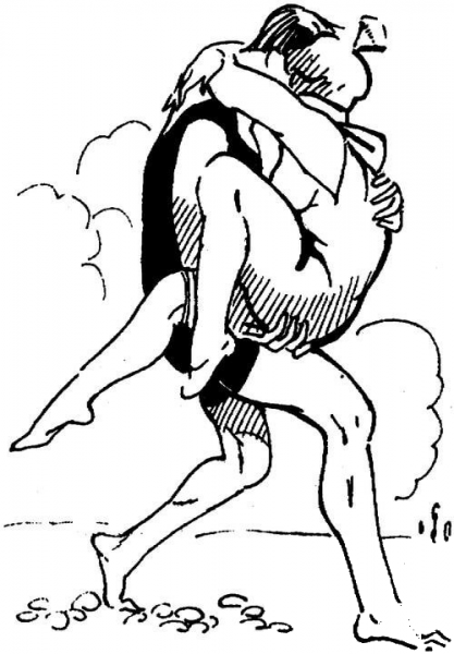 Lifeguard Saved The Woman  coloring page image