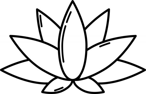 Lily coloring page image