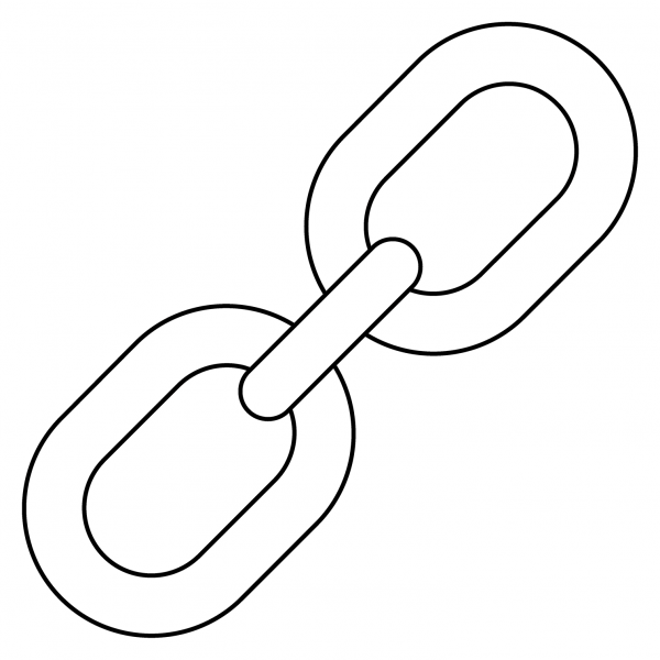 Link Emoji coloring page image