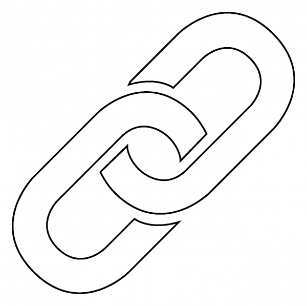 Link Emoji coloring page image