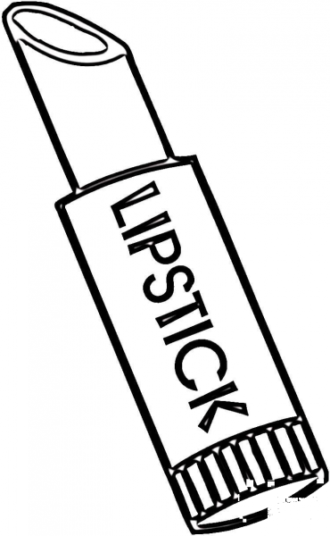 Lipstick  coloring page image