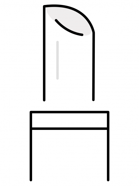 Lipstick Emoji coloring page image