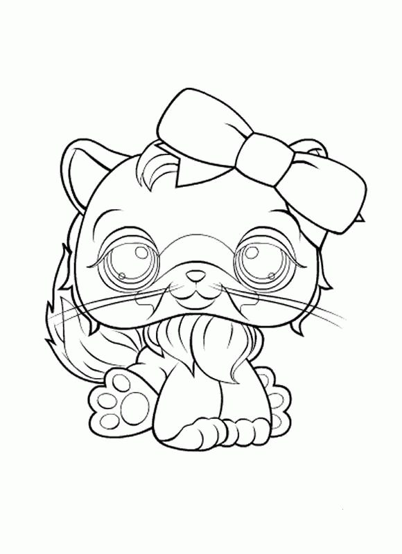 Littlest Pet Shop Hasbro coloring page - ColouringPages