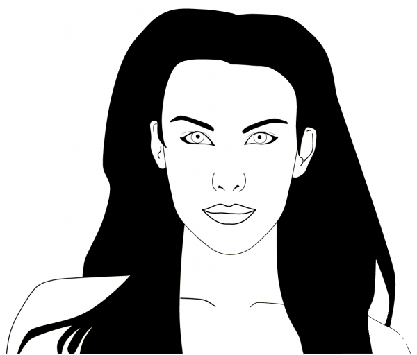 Liv Tyler coloring page image
