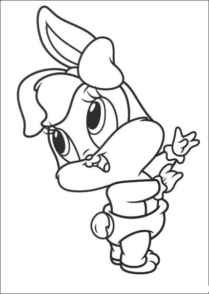 Lola Bunny  coloring page image