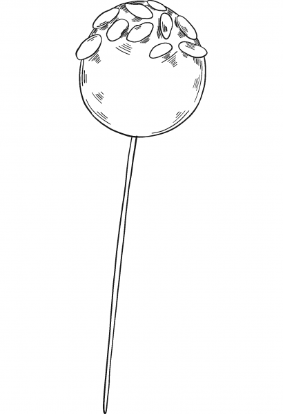 Lollipop coloring page image