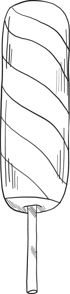 Lollipop coloring page image