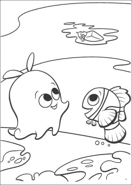Look up at the boat coloring page image