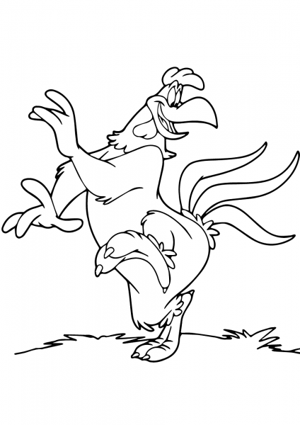 Looney Tunes Foghorn Leghorn coloring page image
