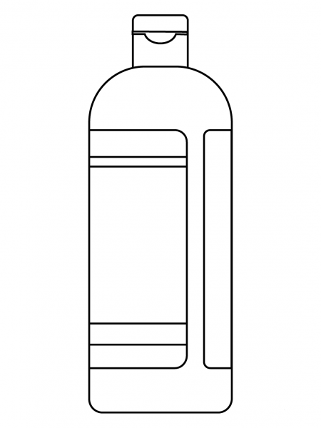 Lotion Bottle Emoji coloring page image