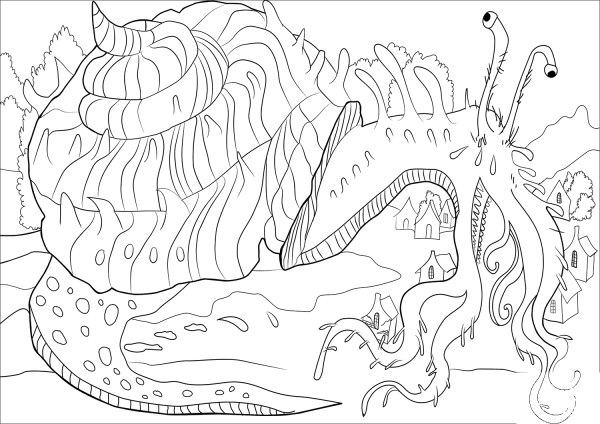 Lou Carcolh coloring page image