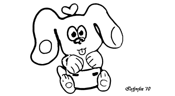 Love Puppy coloring page image