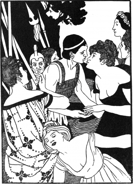 Lucians True History – The Island Women coloring page image
