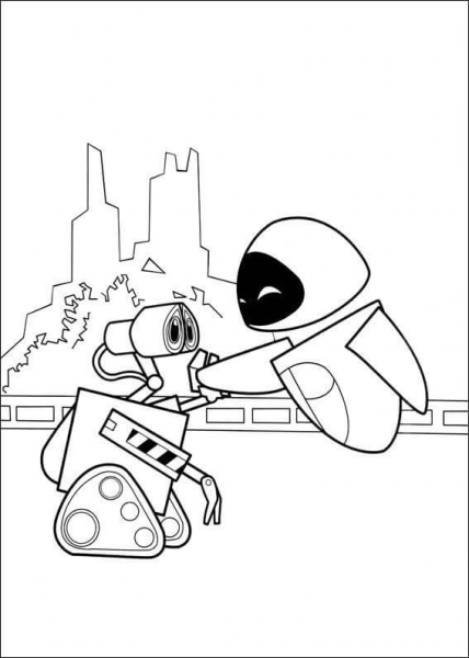 Mad Eva  coloring page image