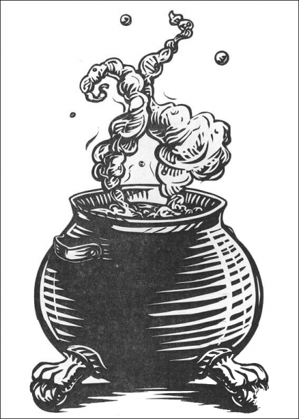 Magic Concoction  coloring page image