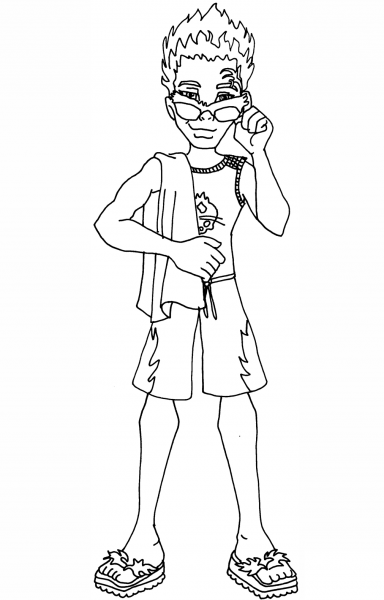 Make a Splash Holt coloring page image