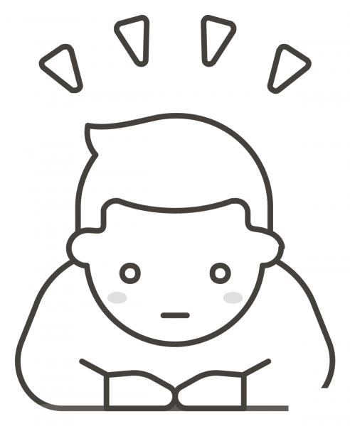 Man Bowing coloring page image