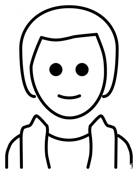 Man in Steamy Room Emoji coloring page image