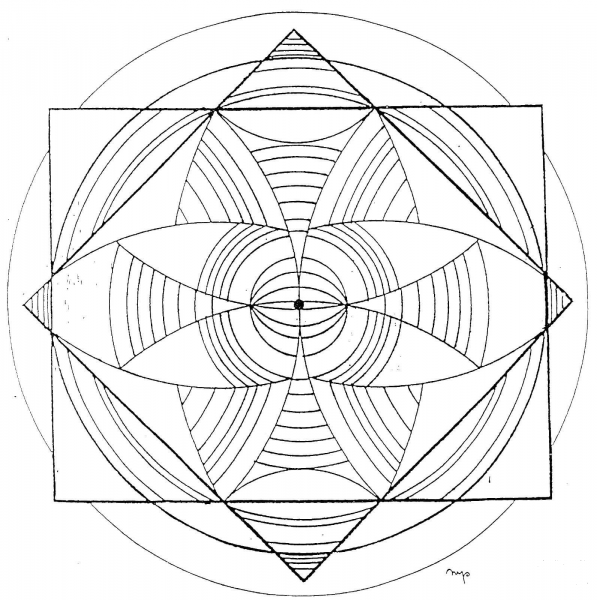 Mandala 2 coloring page image