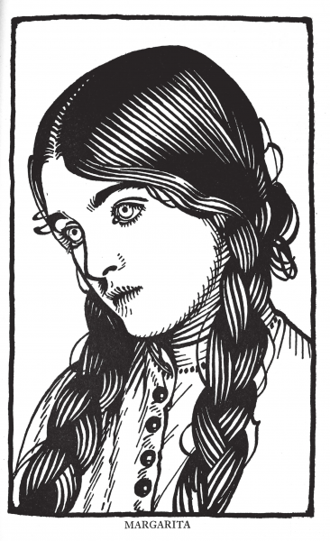Margarita coloring page image