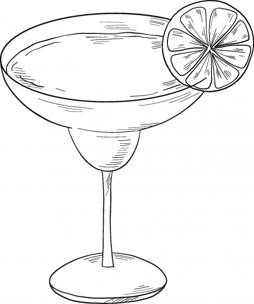 Margarita coloring page image