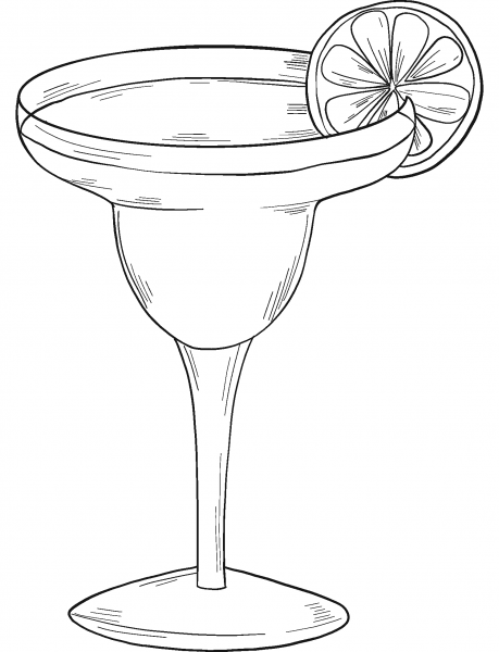 Margarita coloring page image